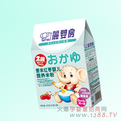 麗嬰房薏米紅棗嬰兒營(yíng)養(yǎng)米粉