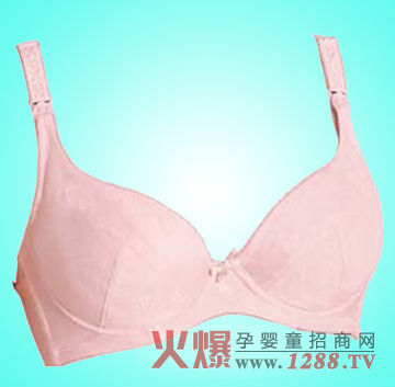 韻婭全棉提花透氣孕產(chǎn)文胸