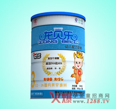 龍貝樂普袋3段幼兒配方奶粉