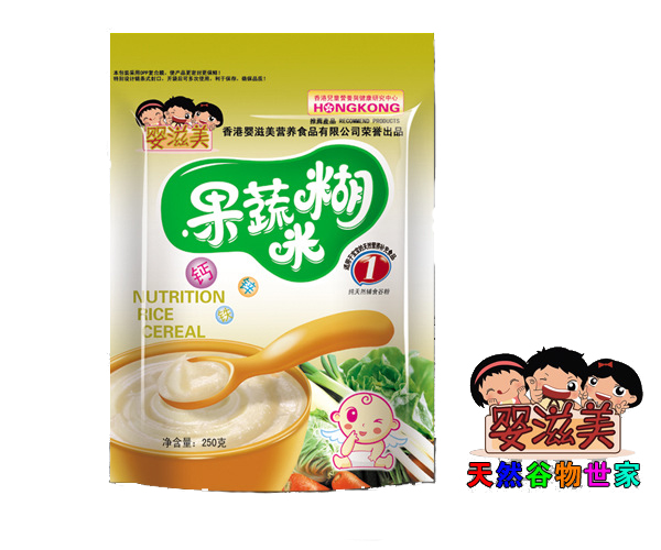 嬰滋美果蔬米糊營養(yǎng)米粉