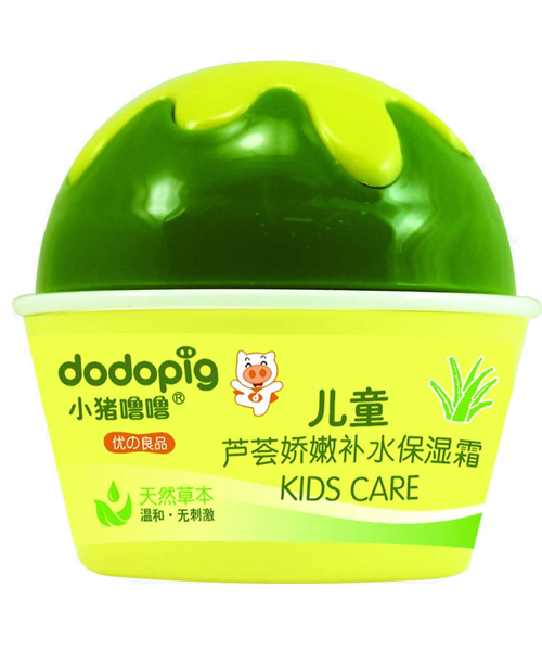 小豬嚕嚕兒童蘆薈嬌嫩補水保濕霜50g