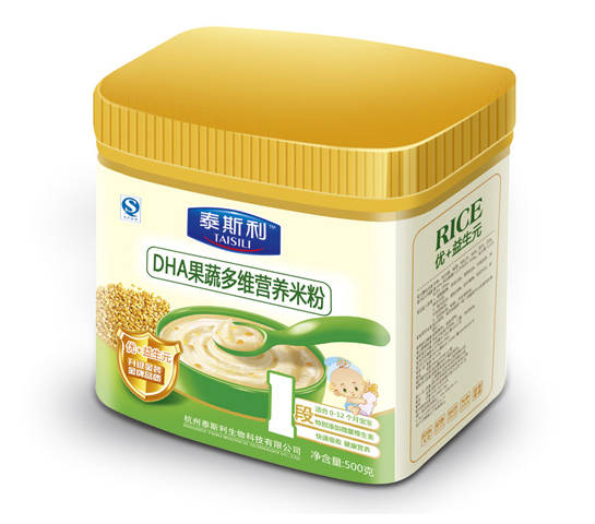 泰斯利DHA果蔬多維米粉聽裝