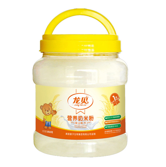 龍貝淮山奶米粉1段