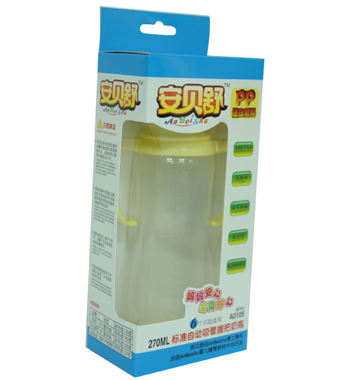 安貝舒黃色pp奶瓶270ml