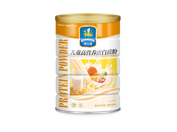 優(yōu)貝龍兒童高營養(yǎng)蛋白質(zhì)粉罐裝