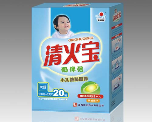 健康飛翔小兒益肺健脾清火寶盒