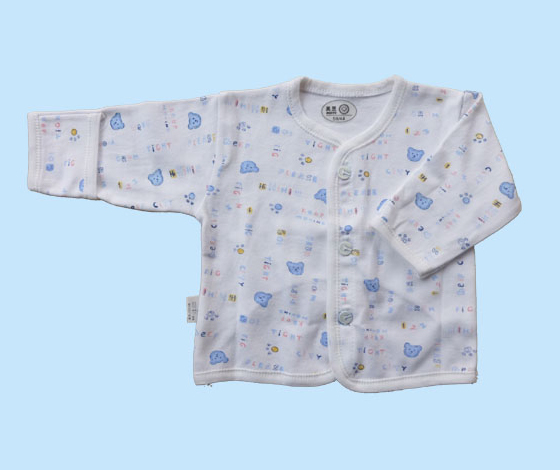 A05半背包邊系扣上衣(蘭)