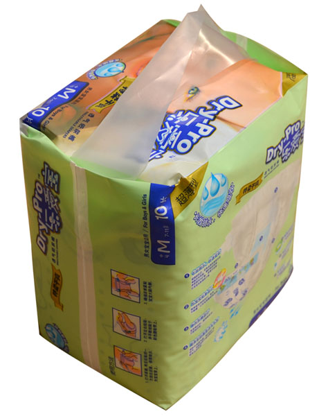 樂愛寶超薄型特柔干爽透氣紙尿褲M10片