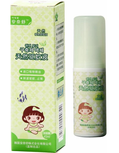 安奈舒嬰兒天然驅(qū)蚊液
