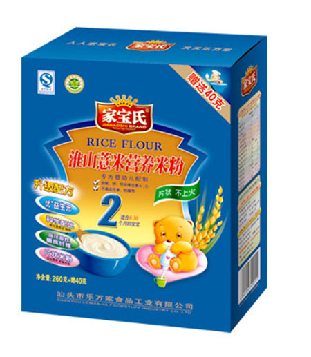 家寶氏淮山薏米營養(yǎng)米粉2段