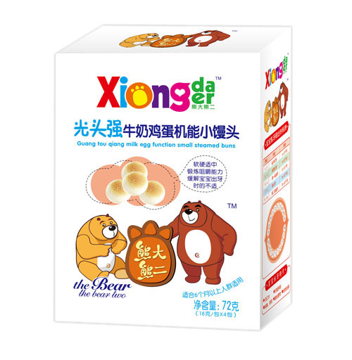 熊大熊二光頭強(qiáng)牛奶雞蛋機(jī)能小饅頭