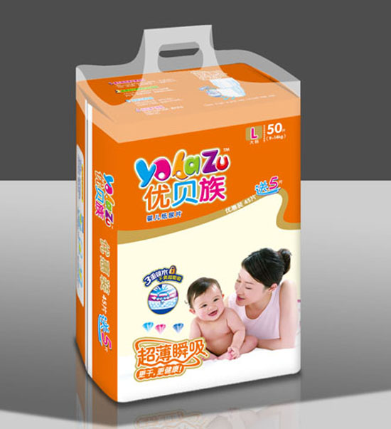 優(yōu)貝族超薄紙尿片L碼