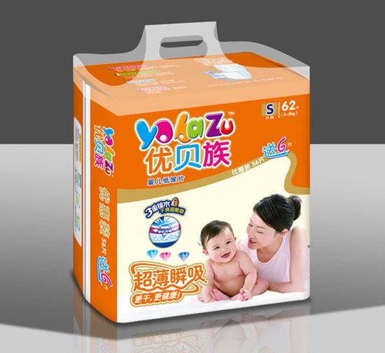 優(yōu)貝族超薄紙尿片S碼
