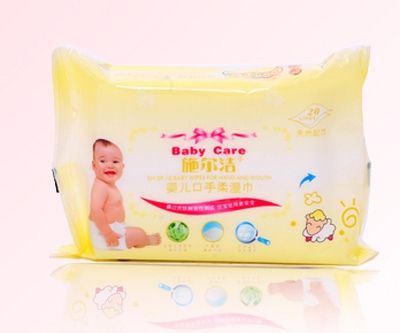 施爾潔yinge口手柔濕巾20片裝