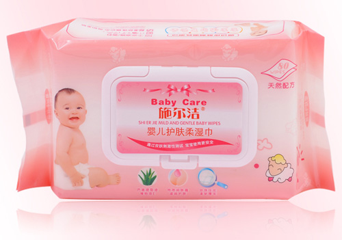 施爾潔yinge護(hù)膚柔濕巾80抽帶蓋