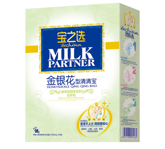 寶之選金銀花型清清寶奶伴侶