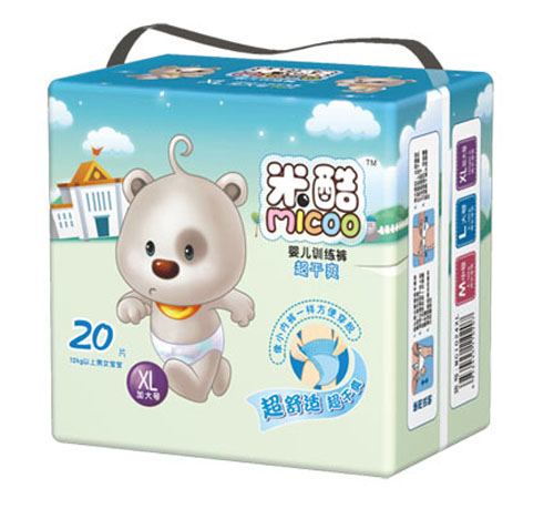 米酷超干爽嬰兒訓(xùn)練褲(加大號)