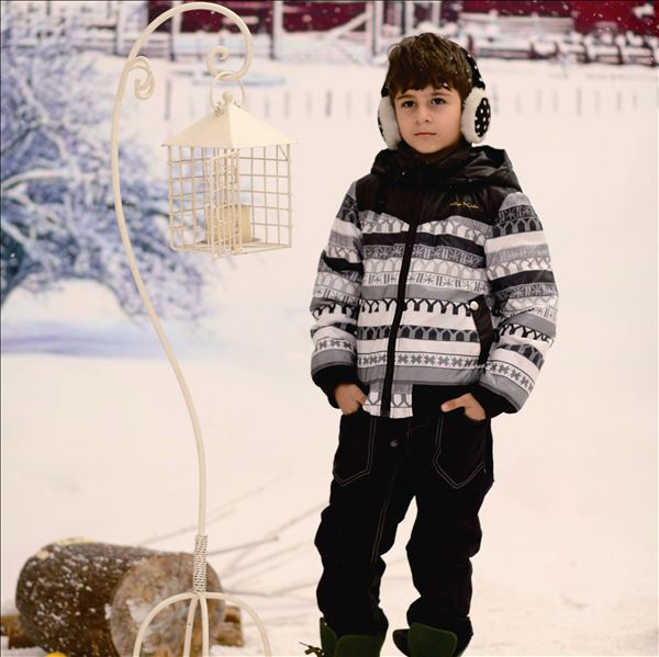 吉象貝兒男童時(shí)尚棉衣