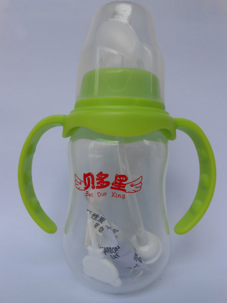 貝多星標(biāo)準(zhǔn)口徑葫蘆型PP奶瓶120ml