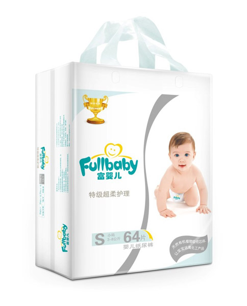 富嬰兒銀裝系列紙尿褲S-64