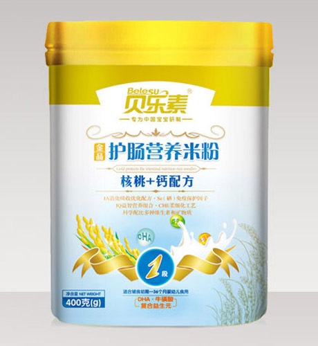 貝樂(lè)素核桃+鈣護(hù)腸米粉1段