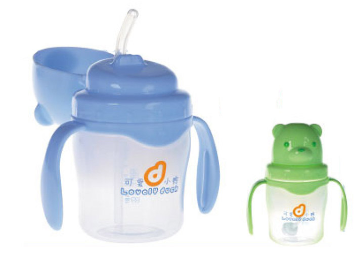 可愛小鴨吸管型成長訓(xùn)練杯