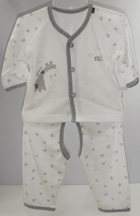 娃愛(ài)的蓓蓓灰色花紋開(kāi)檔內(nèi)衣套裝