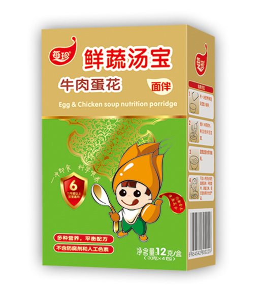 每珍牛肉蛋花湯寶