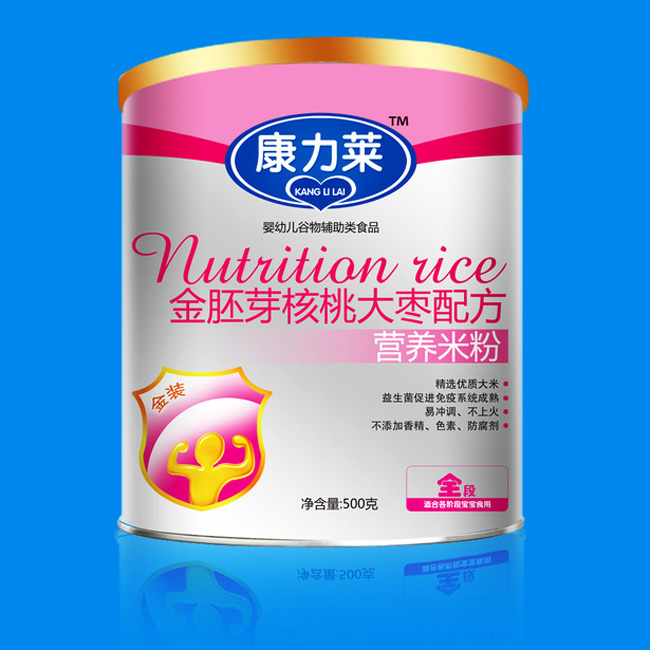 康力萊金胚芽核桃大棗配方營(yíng)養(yǎng)米粉全段