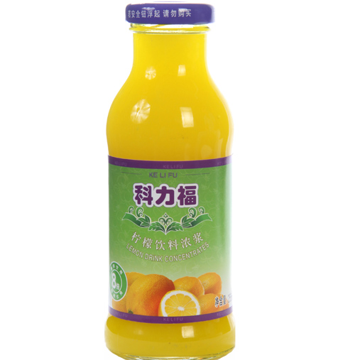 科力福檸檬飲料濃漿秋梨膏