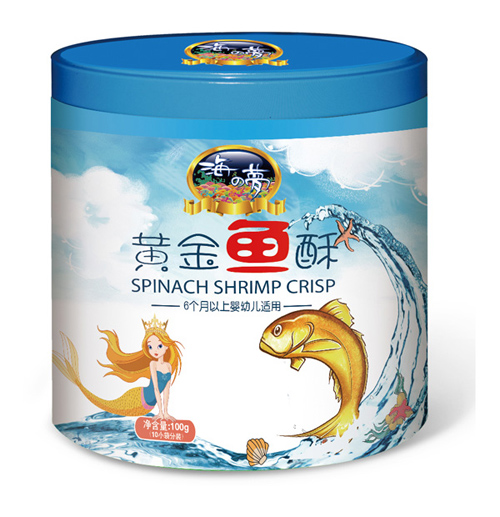 海之夢(mèng)寶寶黃金魚(yú)酥桶裝