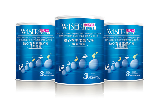 惠媽咪水果燕麥核心營養(yǎng)素果米粉3段