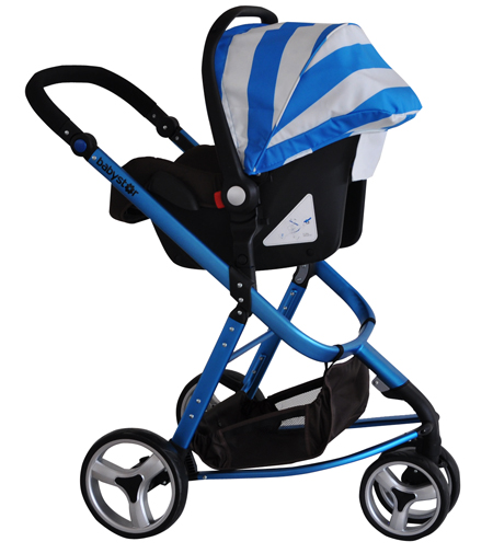 貝之星嬰兒推車T5000型藍色