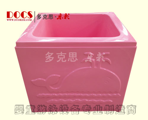 多克思樂彩高級嬰兒暢游池紅色