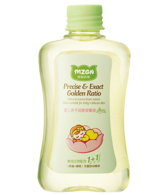 拇指姑娘嬰兒親子潤膚按摩油