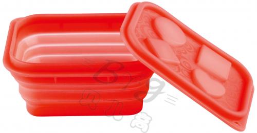 長(zhǎng)方形折疊保鮮飯盒