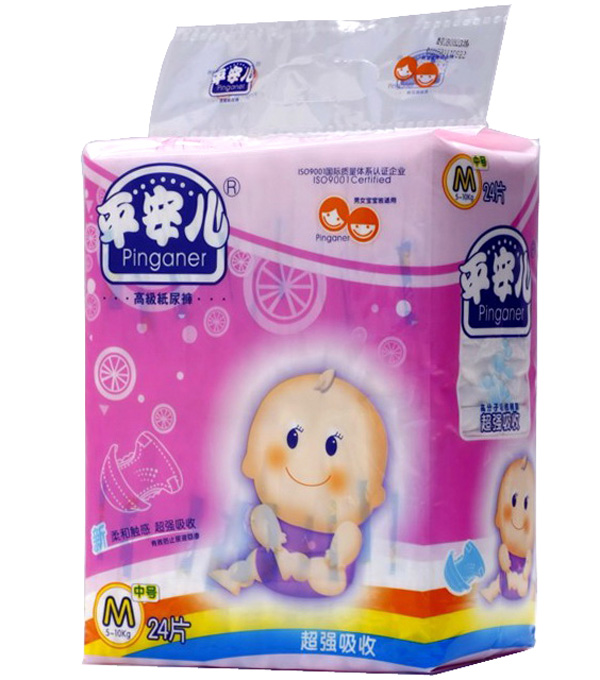 平安兒嬰兒紙尿褲658系列M24