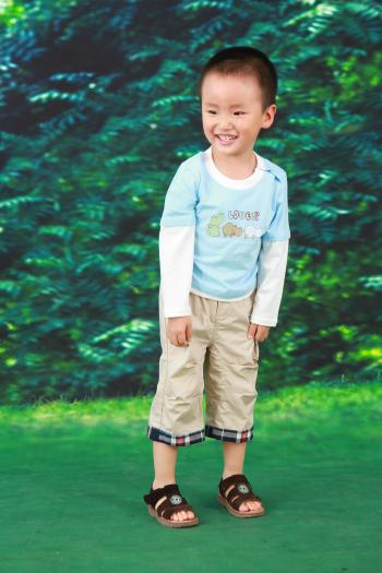 迪酷啦男童長袖T恤