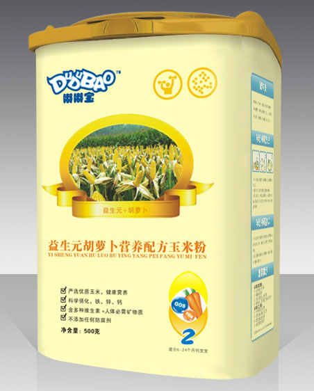 嘟嘟寶益生元胡蘿卜營養(yǎng)配方玉米粉