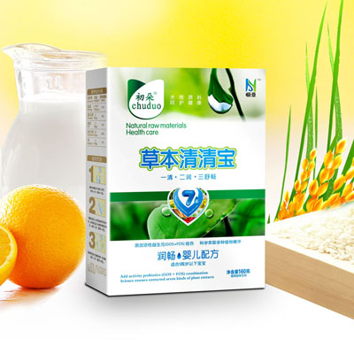 初朵盒裝潤(rùn)暢嬰兒清清寶