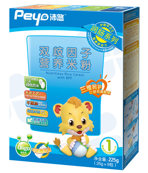 沛悠雙歧因子潤腸米粉