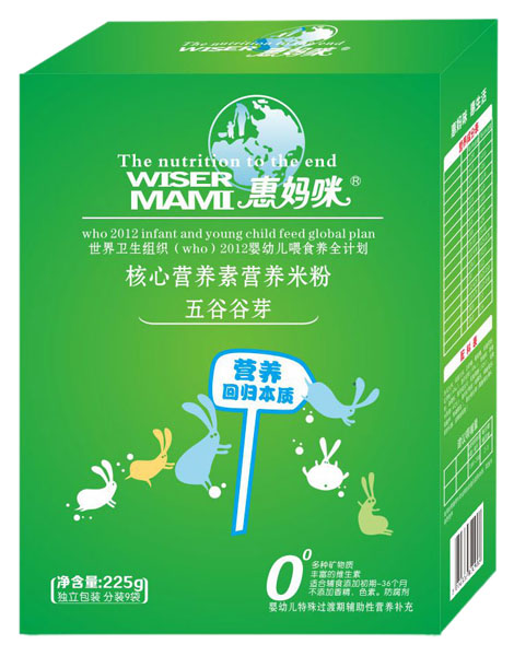 惠媽咪五谷谷芽核心營(yíng)養(yǎng)素營(yíng)養(yǎng)米粉盒裝