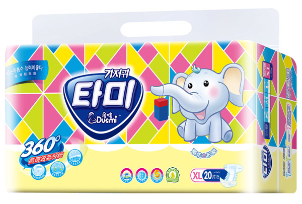 朵咪極薄超能吸嬰兒紙尿褲XL20片