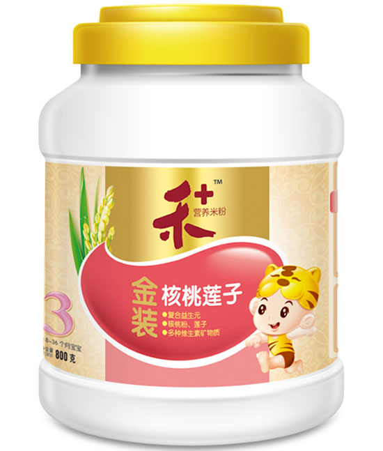 禾+金裝核桃蓮子營養(yǎng)米粉