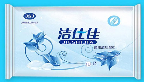 潔仕佳通用清潔濕巾10片