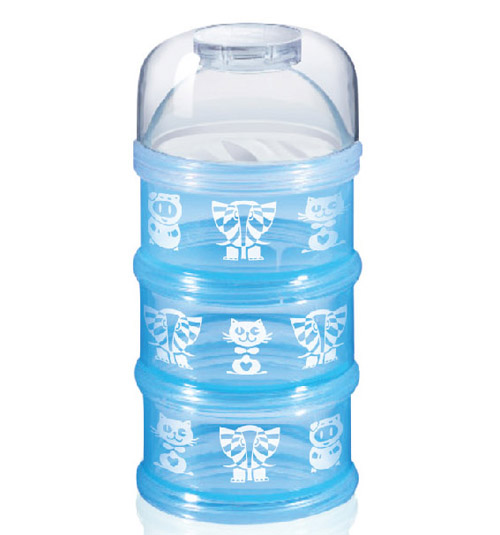 愛(ài)樂(lè)寶三層奶粉盒