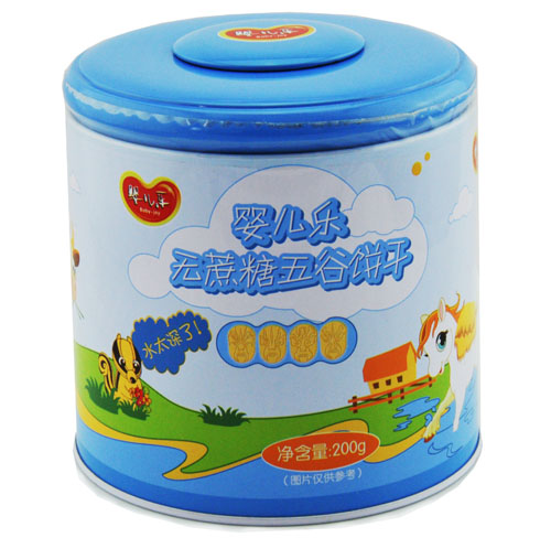 嬰兒樂(lè)無(wú)蔗糖五谷餅干