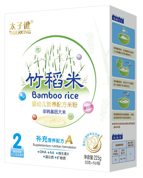 太子健補充營養(yǎng)配方竹稻米米粉盒裝