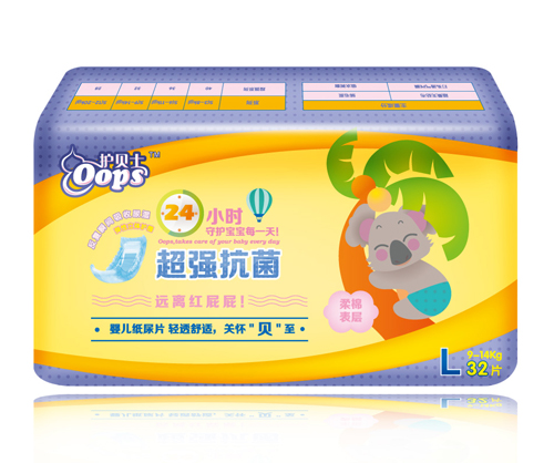 護貝士嬰兒紙尿片L碼32片