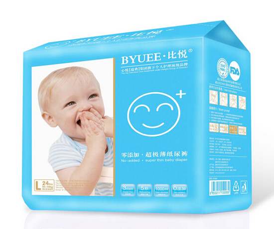 比悅超級薄紙尿褲L碼24片